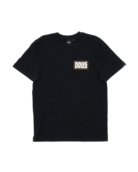 DEUS OUTAGE TEE - BLACK