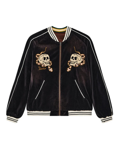 DEUS IMPERMANENT RESONANCE JACKET - LICORICE DOWNTONW (REVERSIBLE)