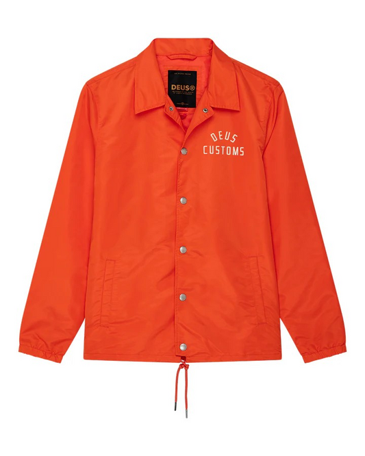 DEUS ENGINEER NYLON COACH - TANGERINE TANGO