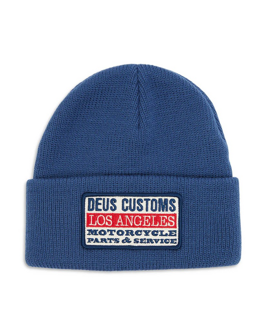 DEUS DYNO BEANIE - MECHANIC BLUE