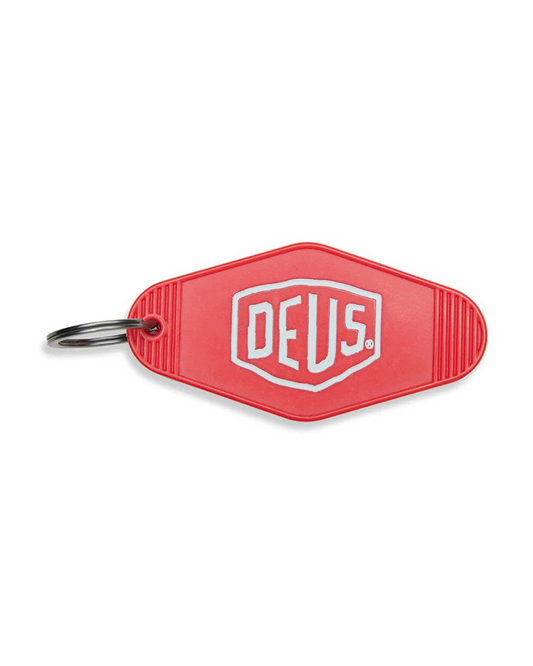 DEUS MILANO KEY TAG - VALIANT RED