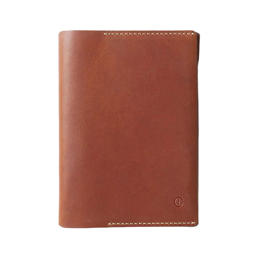 CAFE LEATHER TRAVEL WALLET - ROASTED