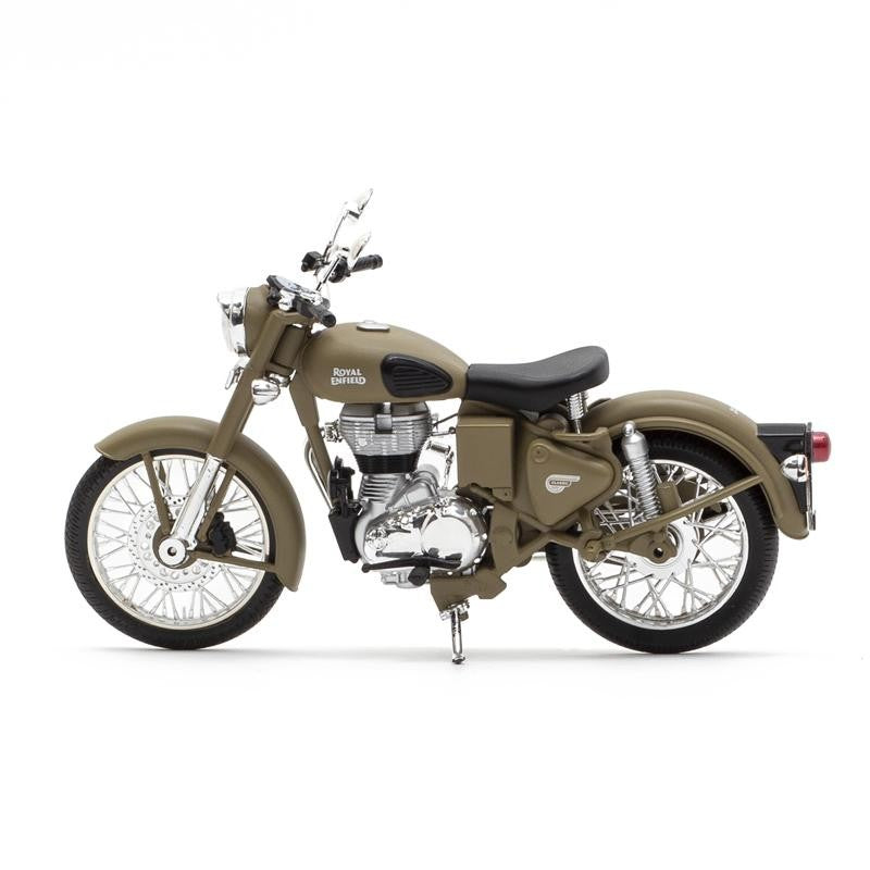 ROYAL ENFIELD CLASSIC 500 1:12 SCALE MODEL - DESERT STORM