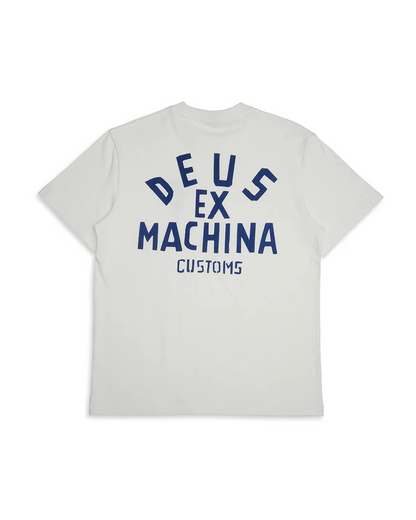 DEUS PISSTIN TEE - VINTAGE WHITE