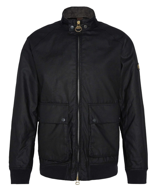 BARBOUR INTERNACIONAL CRAGGAN WAXED | BLACK