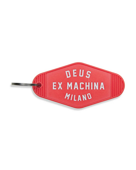 DEUS MILANO KEY TAG - VALIANT RED