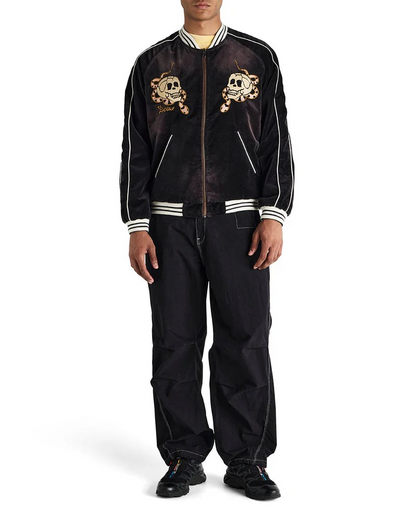 DEUS IMPERMANENT RESONANCE JACKET - LICORICE DOWNTONW (REVERSIBLE)