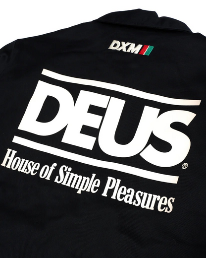 DEUS MARNUS TEAM JACKET - BLACK