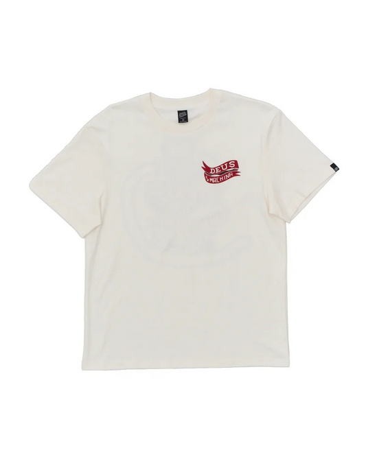 DEUS JAILER SAPPY TEE - WHITE