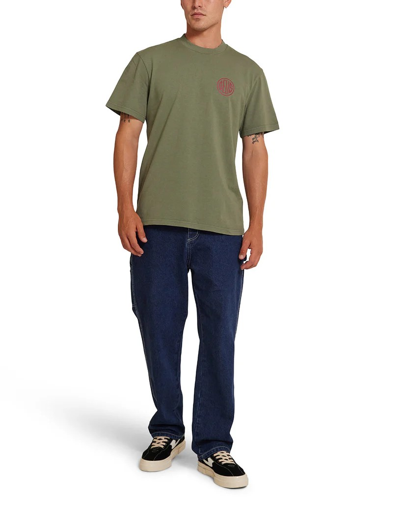 DEUS PILL LOGO TEE - PINE