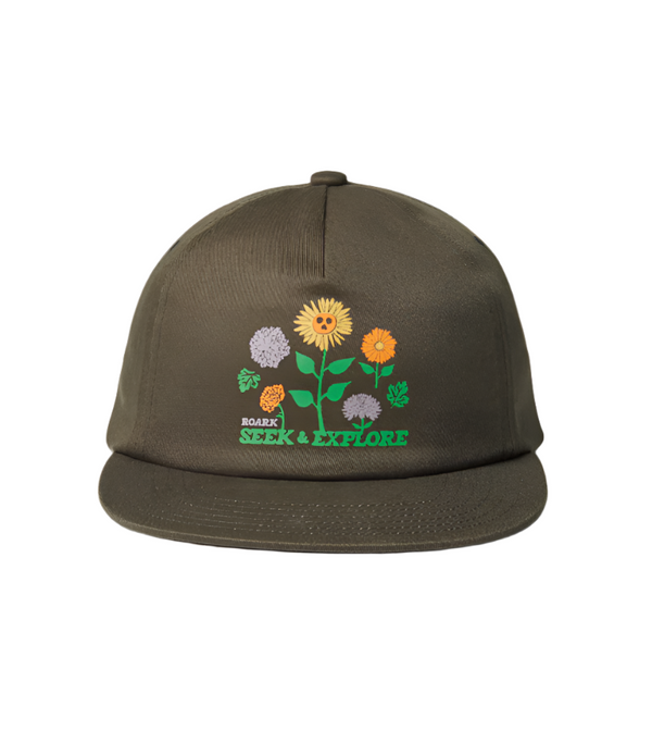 ROARK LAYOVER STRAPBACK HAT - MILITARY 2