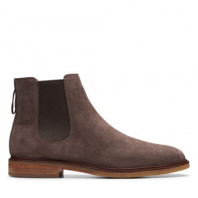 CLARKS CLARKDALE GOBI - TAUPE SUEDE