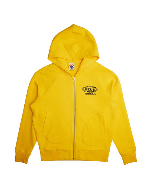 GOD SIRENS ZIP THRU HOOD SPECTRA YELLOW