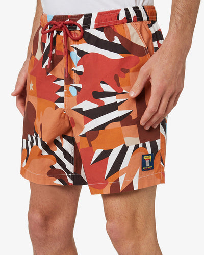 DEUS NAITO MANUVA SHORT - RED