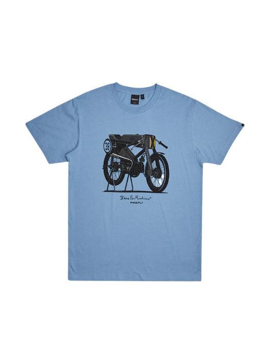 GOD FIREFLY TEE - BLUE