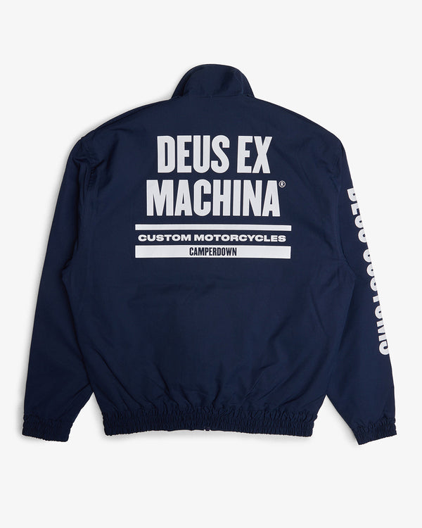 Deus Ex-Machina TEAM RACING JACKET - ESTATE BLUE