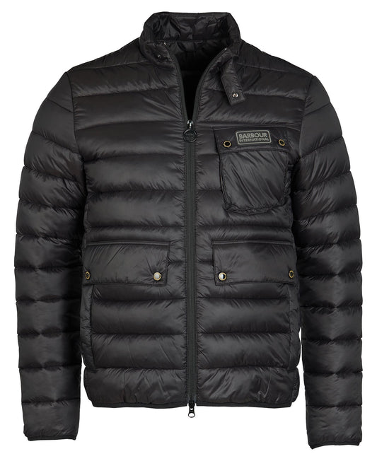 BARBOUR INTERNACIONAL BOWSDEN BAFFLE - BLACK