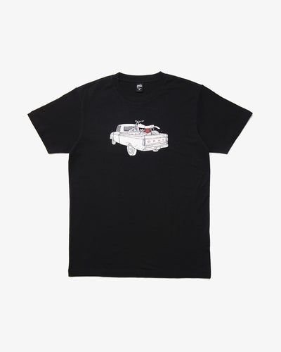 DEUS CARBY PICKUP TEE - BLACK