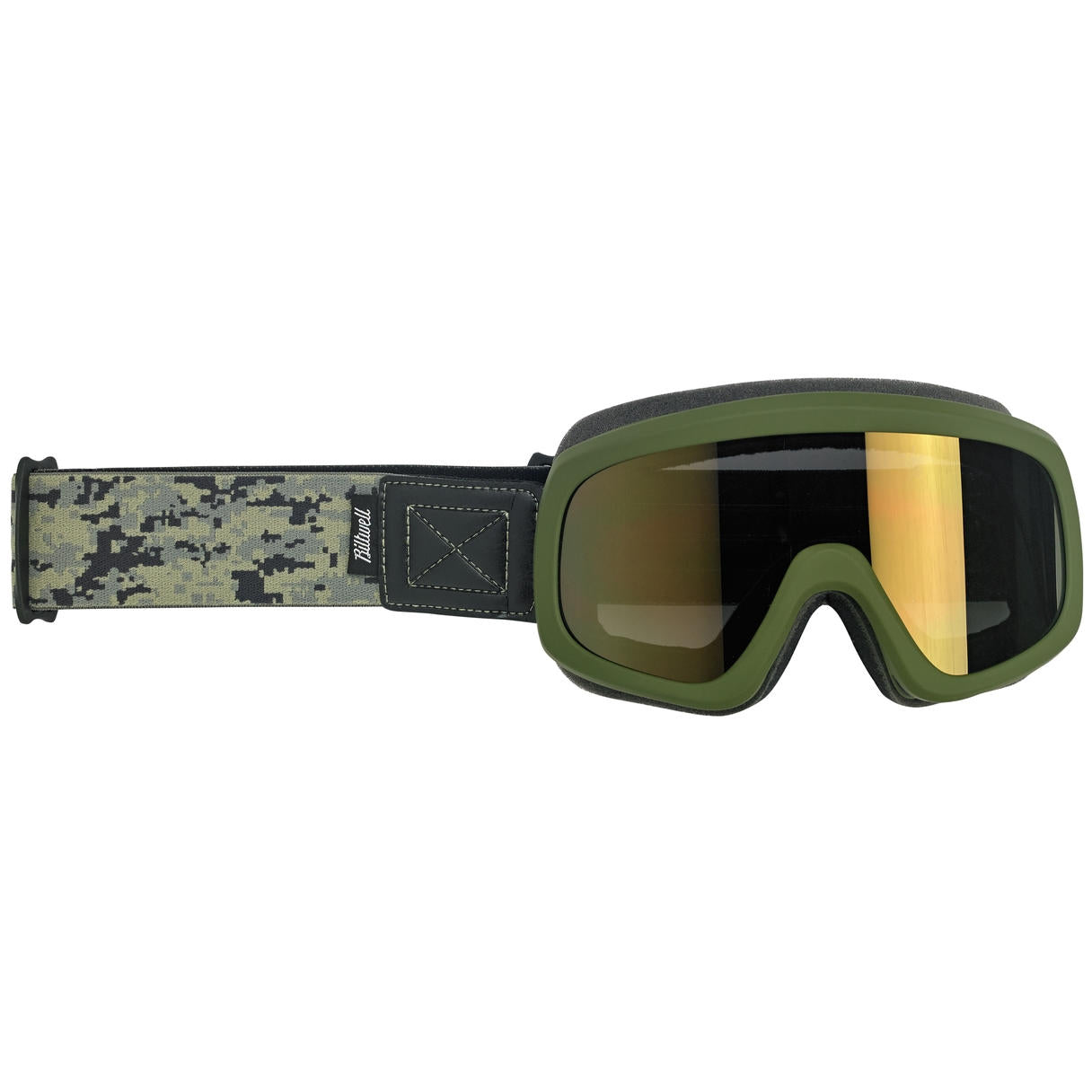BILTWELL OVERLAND 2.0 - GRUNT GOGGLE OLIVE CAMO
