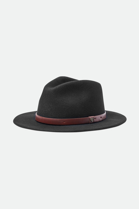 BRIXTON Messer Fedora Black