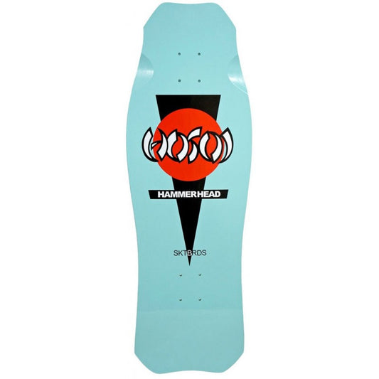 Hosoi OG Hammerhead Turquoise Skateboard - 10.5' x 31' 