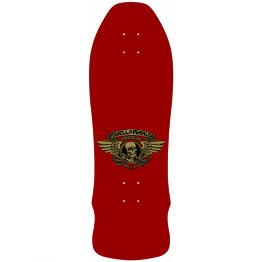Powell Peralta Geegah Ripper Skateboard Deck - Maroon - 9.75' X 30' 