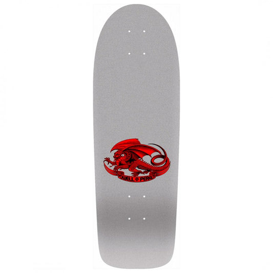 Powell Peralta Ray Rodriguez OG Skull &amp; Sword Silver 10' x 30' Skateboard Deck - GREY