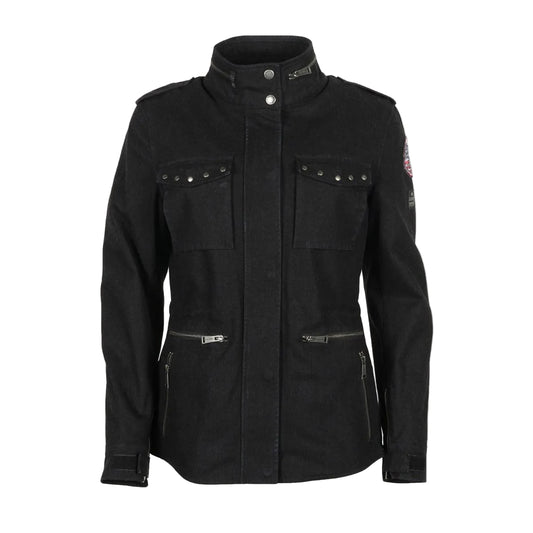 HELSTONS TARA TOILE COTON - NOIR
